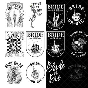 Paquete de despedida de soltera (PNG), esqueleto de dedo de novia (PNG), novia y damas de honor (PNG), novia o morir (PNG), despedida de soltera (PNG)