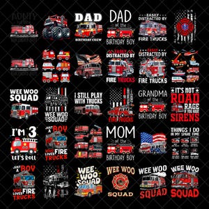 Fire Truck PNG Bundle, Firefighter Png, Fireman Png, Dangerous Job, Superhero Png,Firefighter Shirt Designs Png, Commercial Use,Digital File