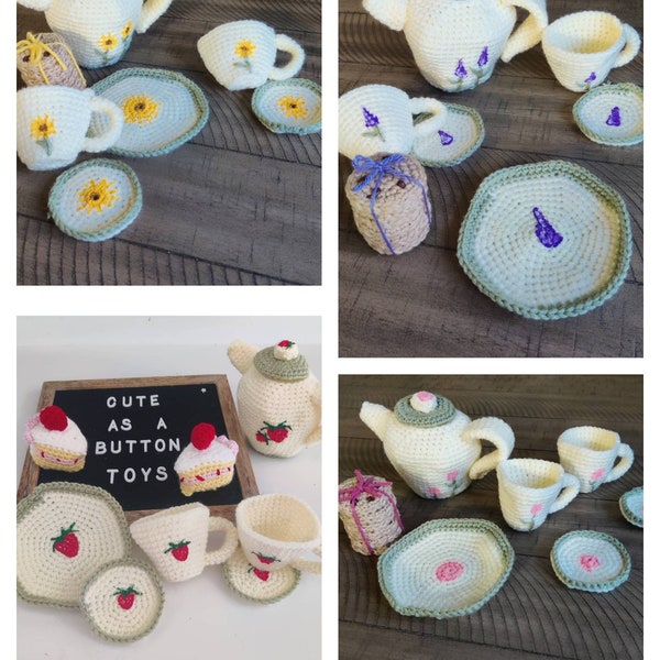 Crochet Tea Party Etsy