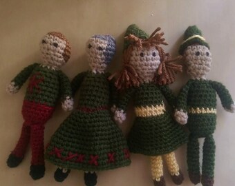 Set of 4 Blessing Elves