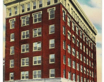 1940s Gastonia North Carolina Postcard