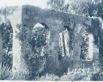 1907 Vintage Smyrna Florida Ruins Antique Postcard UDB GetLuckyVintage