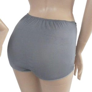 X-Small 1950 Vintage Nylon Brief Panty Exposed Elastic Legs and Waist Panties Get Lucky Vintage