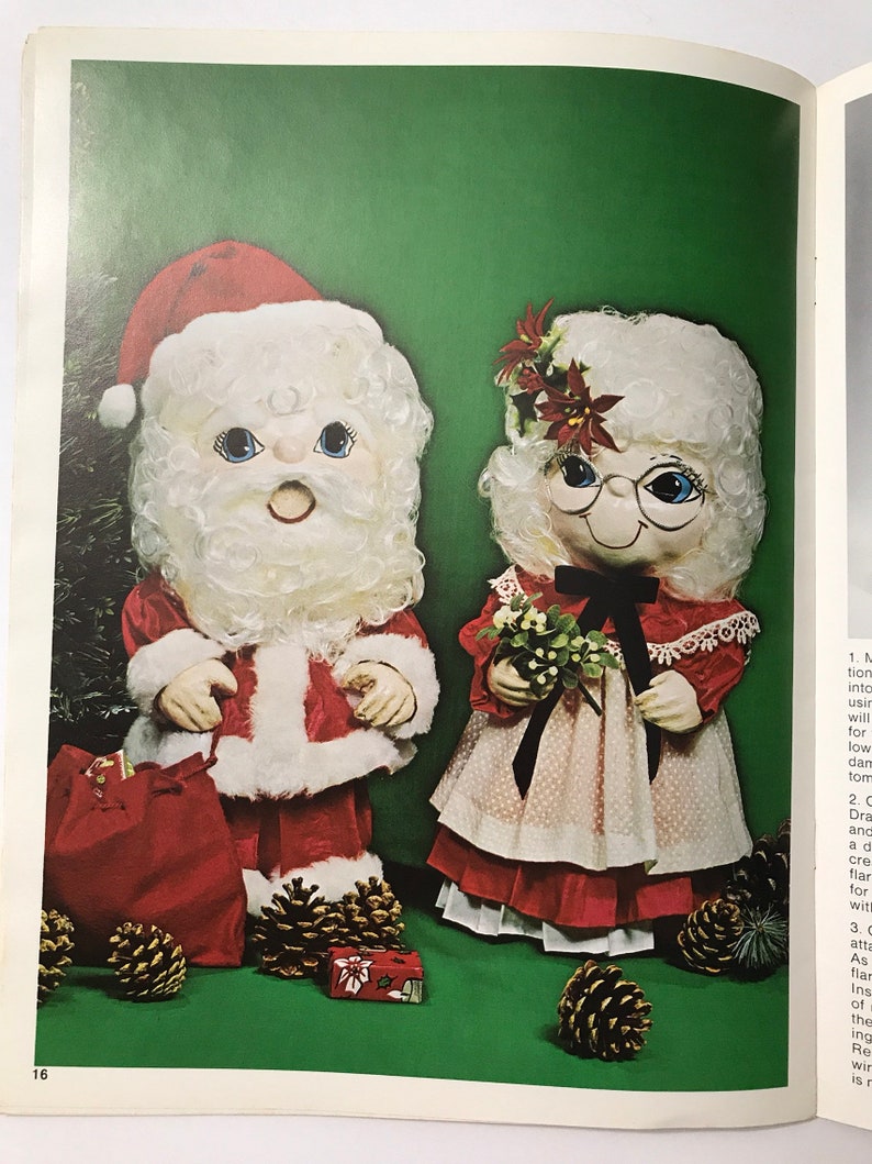 vintage craft dolls