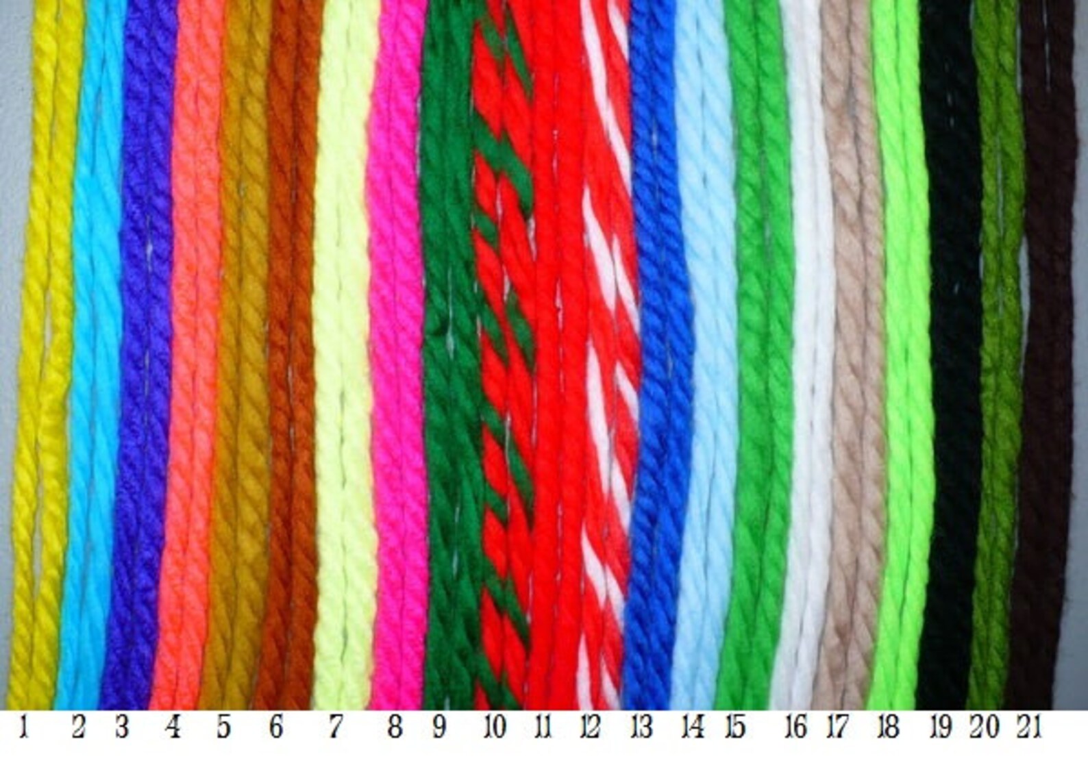 SPECIAL ORDER Vintage Yarn Hair Ribbons Yarn Hair Ties Etsy
