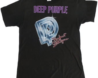 Vintage 1996 Deep Purple T-shirt Purpendicular Album Hard Rock