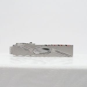 Sterling Strike Shorty Tie Clip, Men's Mid Century Vintage Jewelry, Silver Tone Tie Bar, Tie Clasp, Men's Jewelry, Get Lucky Vintage