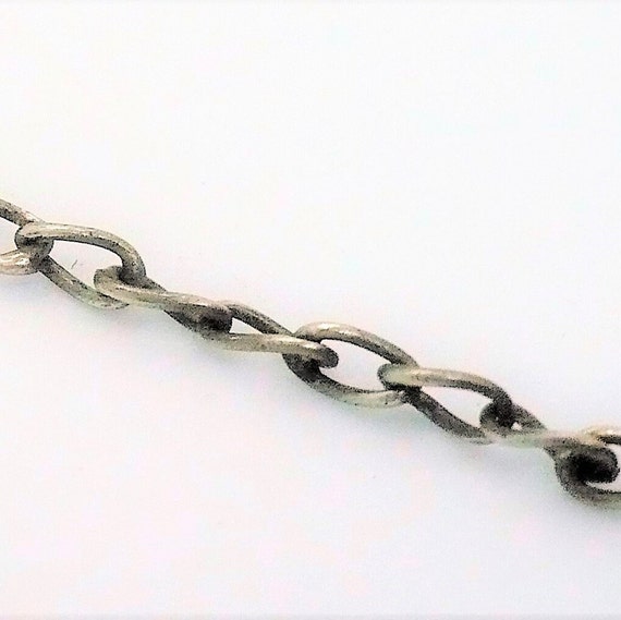 1940s Vintage Thai Silver Siam Charm Link Bracele… - image 3