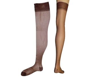 11x30 Sheer Delight Vintage Stockings Thigh High Hosiery