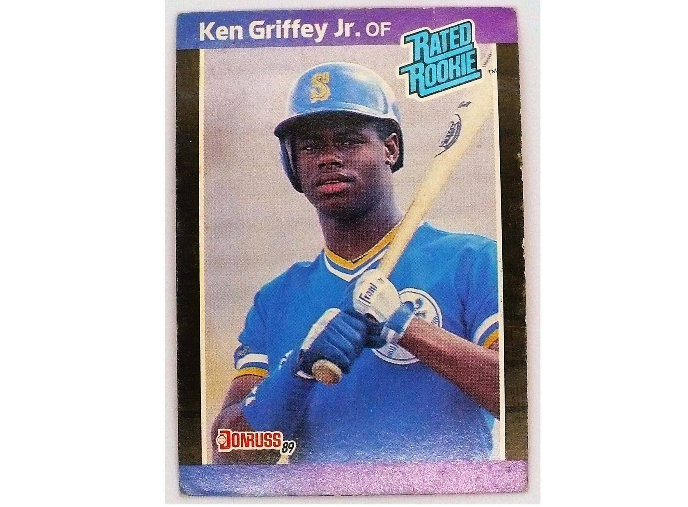 ERROR CARD 1989 Donruss 33 Rated Rookie Ken Griffey Jr No - Etsy