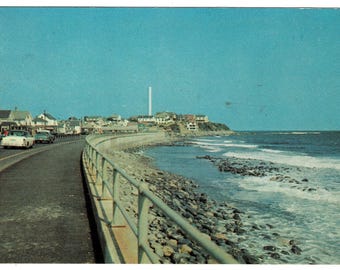 1950s New Hampshire Vintage Postcard, Great Boars Head, Get Lucky Vintage