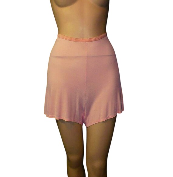 Wartime 1930's 1940's Vintage Panties Pink Tap Pan
