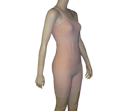 1940's Vintage Underwear Set WW2 1940's Knit Cotto