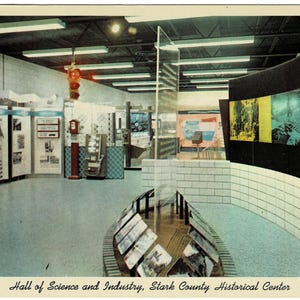 1963 Stark County Historical Center Canton Ohio Vintage Postcard Get Lucky Vintage Ephemera Deltiology Memorabilia
