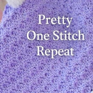 Crochet Baby Blanket Pattern - Beginner Friendly -  Spring Violet Blanket