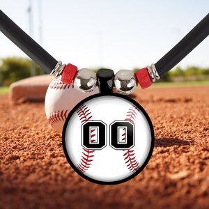 Collar de béisbol para niños con número de camiseta, regalo personalizado para el equipo de béisbol, joyería, trofeo, medallas, recuerdos.
