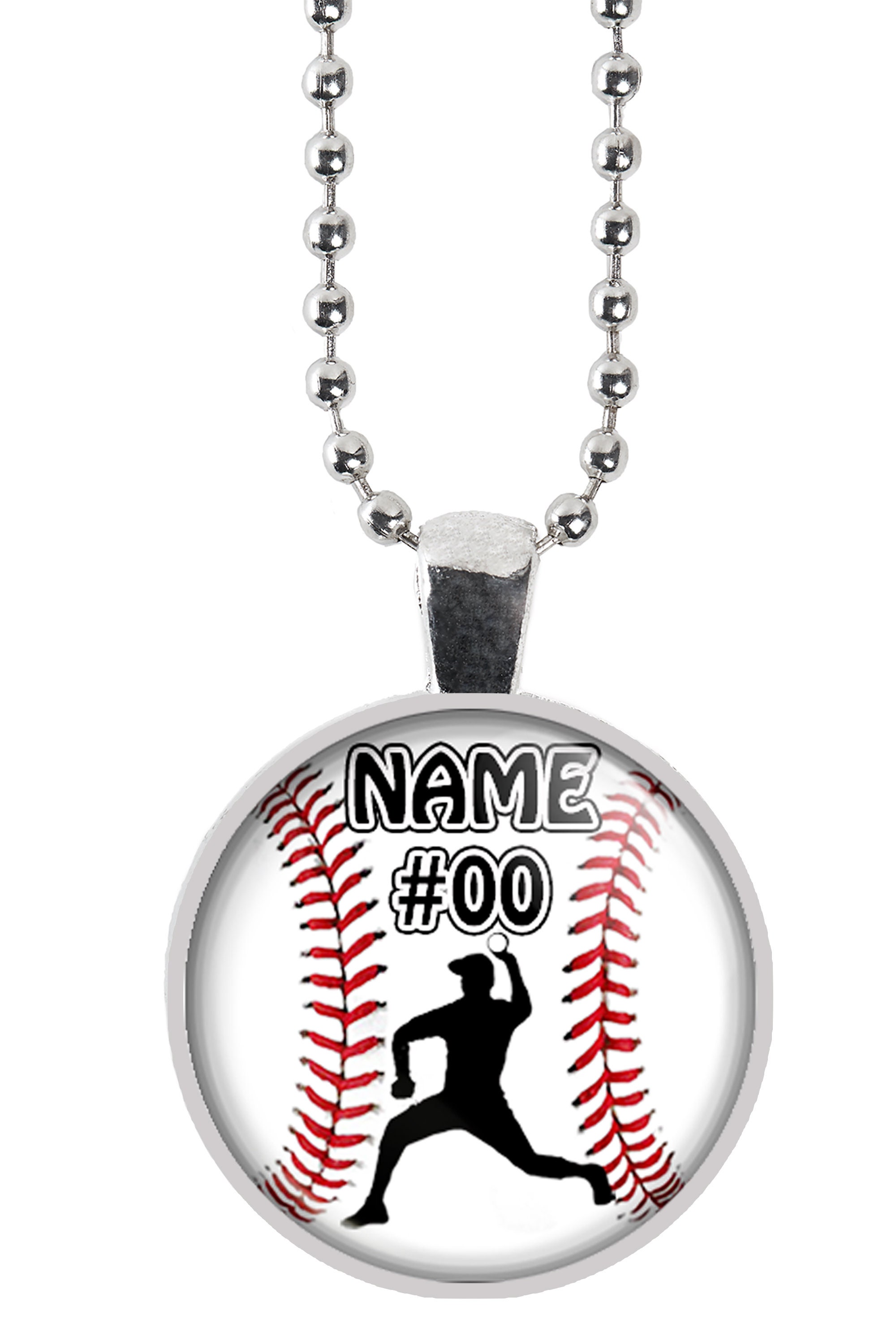 Baseball Gift Baseball Lefty Pitcher Chain Necklace for Boys Etsy UK