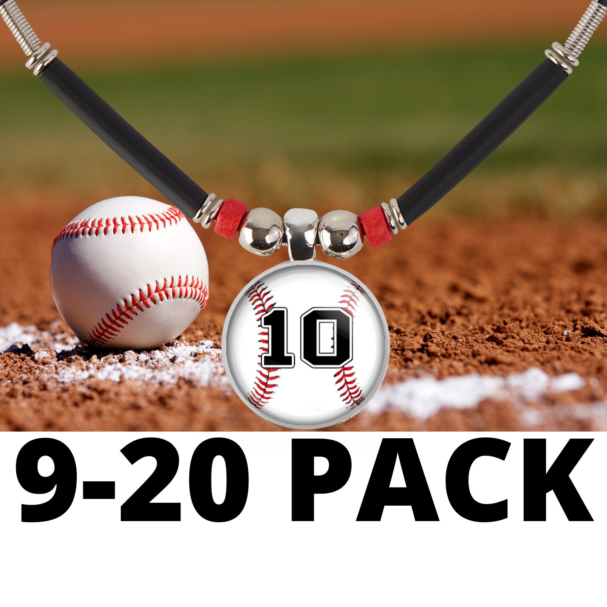 Baseball Team Gift 920 Pack Baseball Necklace For Boys with Etsy