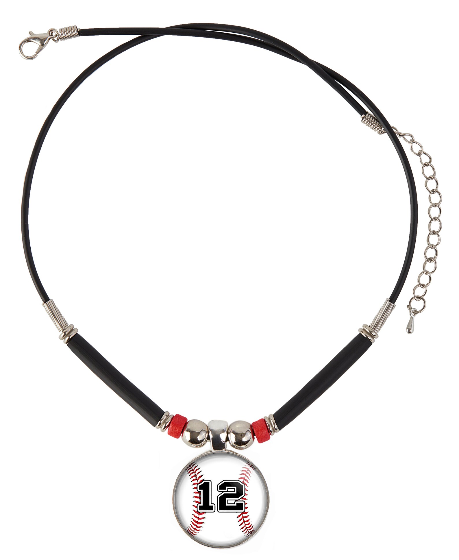 Personalized Baseball 3D Chain Necklaceboys Baseball Number Etsy