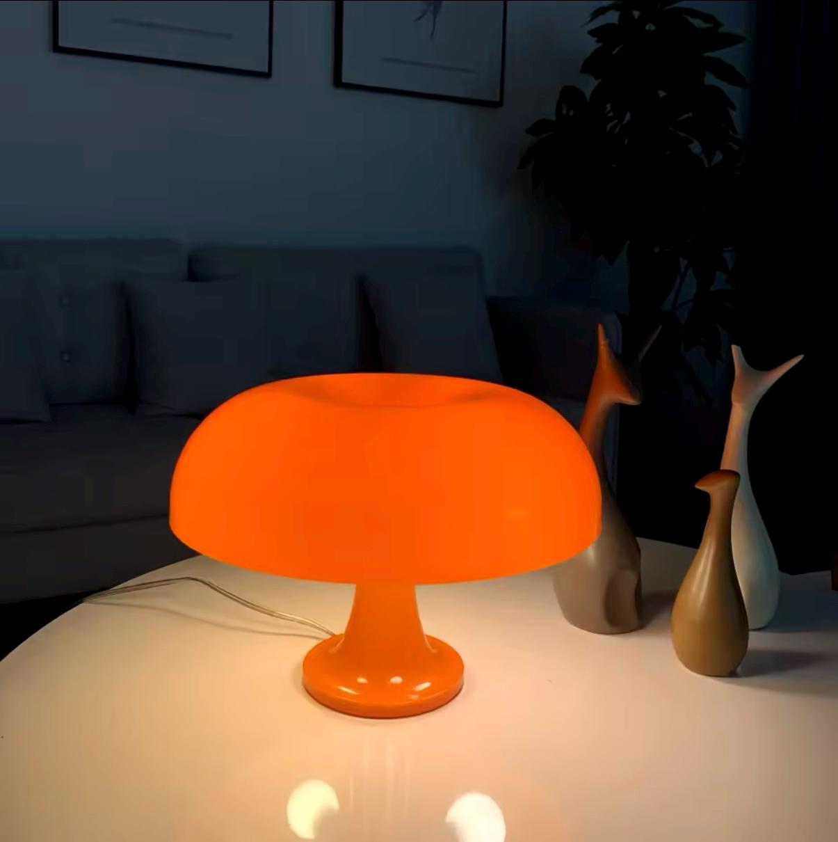 Lampe design Champignon – Élégance rétro et lumière apaisante
