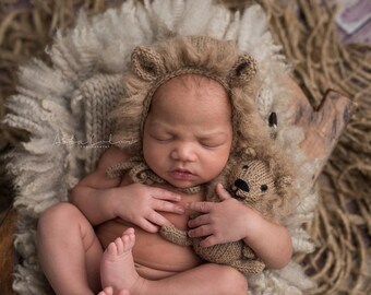 Newborn Lion Hat - Etsy