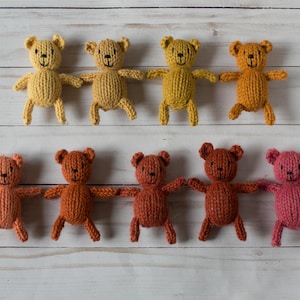 Bär Fotografie Prop, stricken gefüllter Teddy, Prop für Neugeborenen-Session, Baby-Dusche-Geschenk, sofort lieferbar