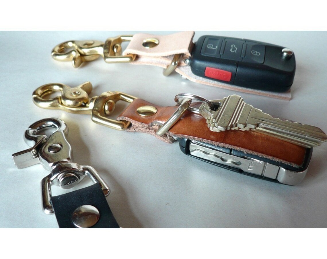 Leather Keychain 02 for Remote Etsy