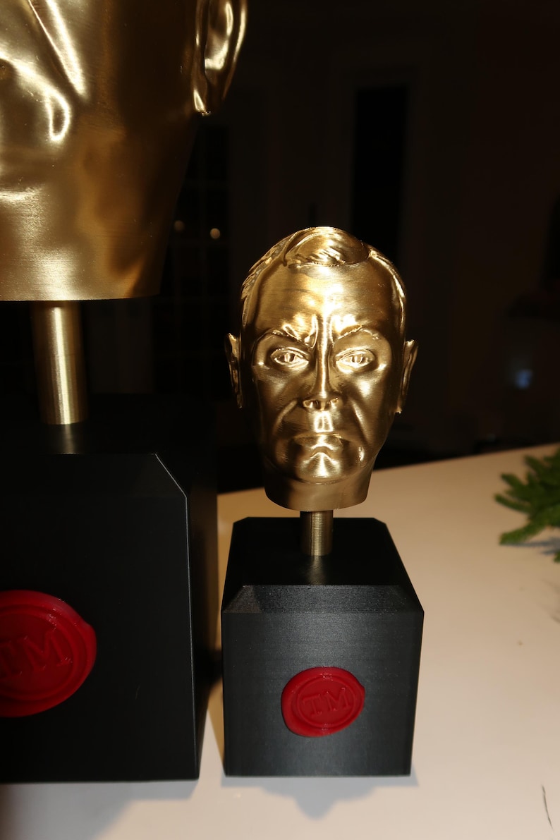 Taskmaster Trophy Replica 44cm + Free Mini Trophy (identical to the ...