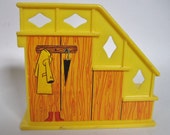 Fisher Price Vintage Yellow Staircase #952 House Accessory