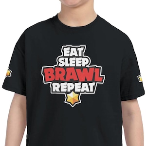Katoenen T-shirt Brawler voor kinderen (unisex), Gildan® 5000B, Brawler-cadeau voor zoon, Brawler-cadeau voor dochter