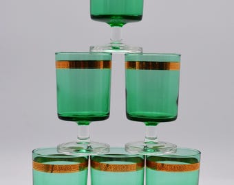 Luminarc - Carafe Funambule et 6 verres Stripy 31cl - Luminarc
