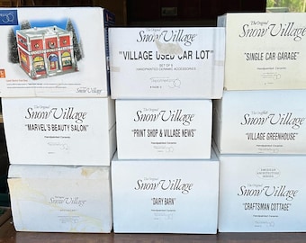 Pouvez-vous croire qu'il y a PLUS d'articles pour le village des neiges du rayon 56 - Choix de l'acheteur