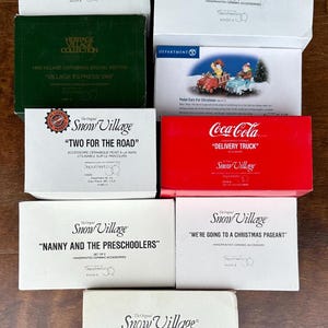 LOTS of Department 56 Snow Village Items - Buyer&#39;s Choice