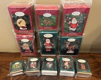 Vintage 1996, 1997, 2000 Hallmark Membership Keepsake Ornaments - Buyer’s Choice