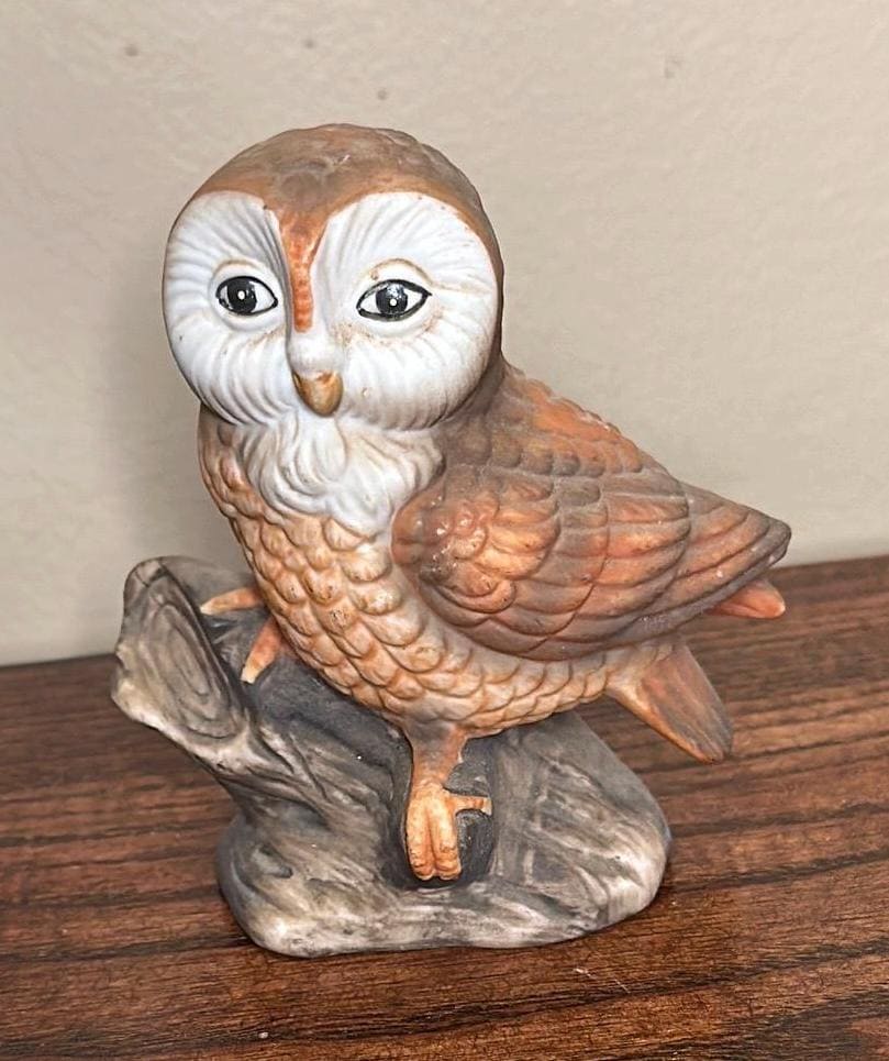 Vintage Charming Ardco Owl Figurine