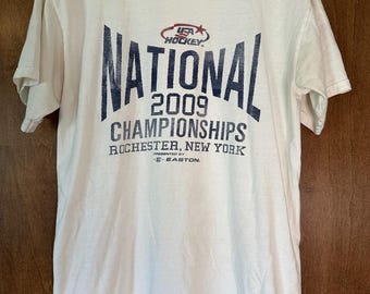 Easton White USA Hockey National 2009 Championships Tee
