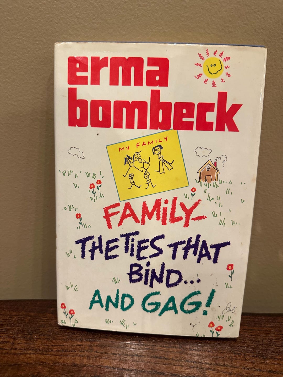 1987 Erma Bombeck Family - the Ties That Bind and Gag - Etsy