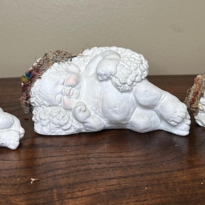 Vintage Dreamsicles Sleeping Cherub Baby Angel Cherub figurines