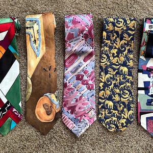 Art Themed Neckties