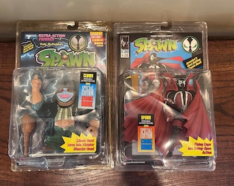 1994 Todd Mcfarlane's Toys - Spawn #1 Action Figure - Flying Cape