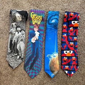 Movie/TV Show Themed Neckties