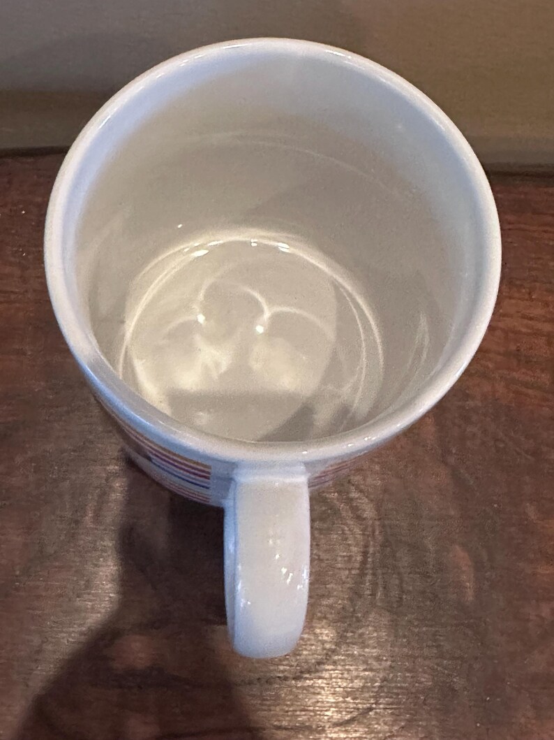 Disney Store Randig Mimmi Pigg Extra Stor Kaffemugg/Soppmugg bild 5