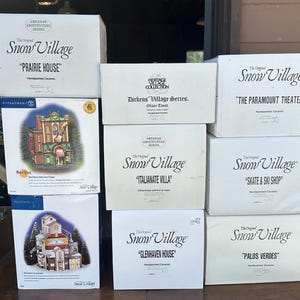 SO MUCH More Department 56 Snow Village Items - Buyer&#39;s Choice