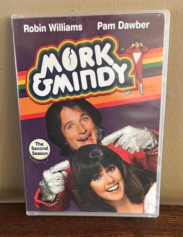 Mork and Mondy DVD Set - the Second Season - Etsy