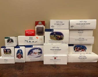 NEW ITEMS Part 10 Department 56 Snow Village Items - Buyer's Choice