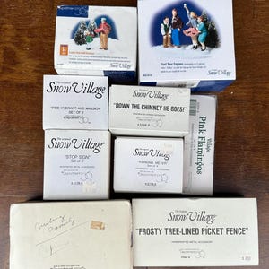 Yes, SO MUCH MORE Department 56 Snow Village Items - Buyer&#39;s Choice