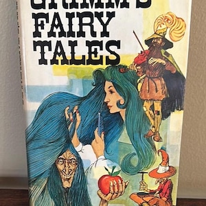 Vintage 1954 Grimm's Fairy Tales Book
