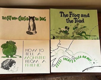 Vintage Children's Primer Book Set by D. C. Heath and Company