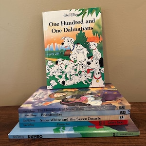 Vintage Disney Big Storybook Set
