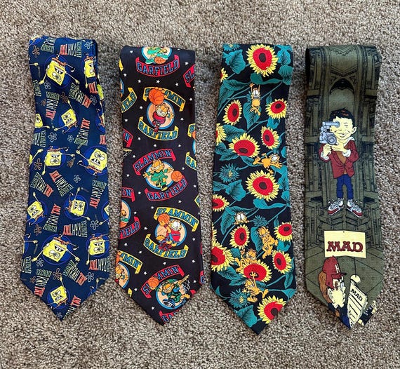 漫画/コミックをテーマにしたネクタイ - Etsy 日本